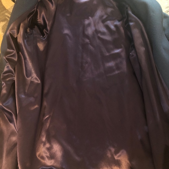 D’ALLAIRD’S Vintage Granny Cottagecore Blue Wool Coat - Picture 6 of 7